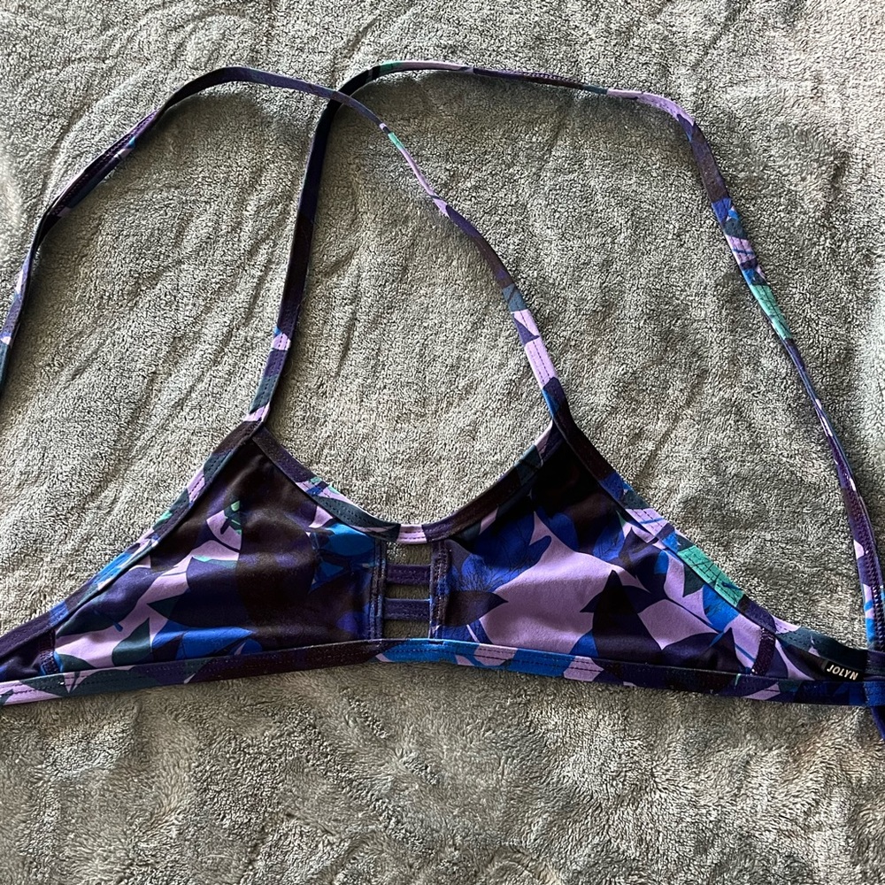 LIMITED EDITION PRINT!!! jolyn bikini top size xs (tomcat)